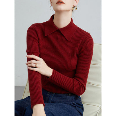 Pullover Cashmere Sweater Autumn Winter Retro Fashionable
