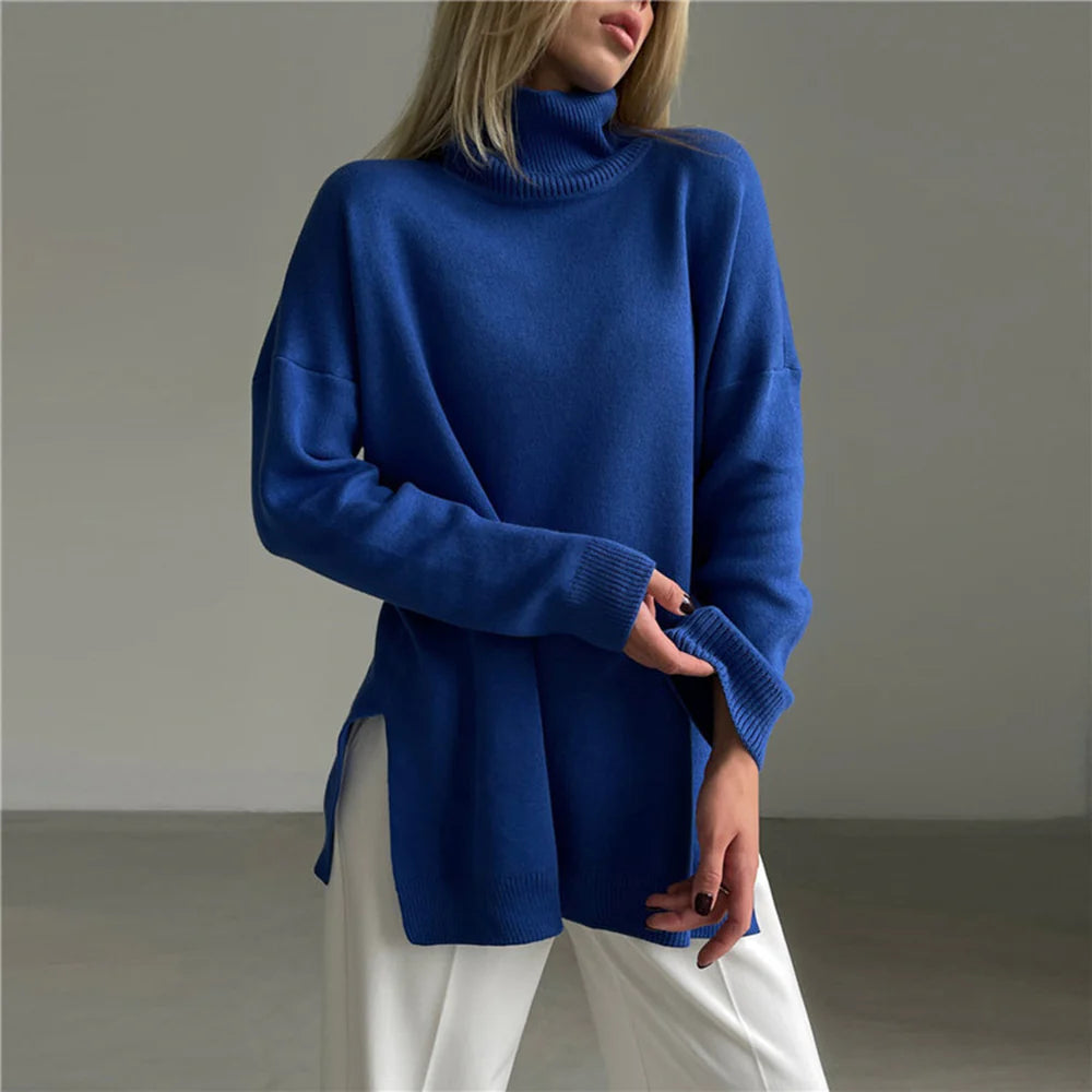 Fernanda | Fashionable jumper with side slits